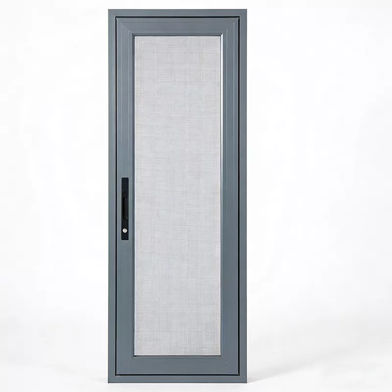 Slagdörr med bandbälte i aluminiumlegering