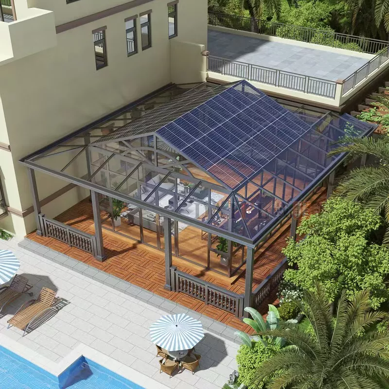 Intelligent Shading Sunroom Intelligent Shading Sunroom